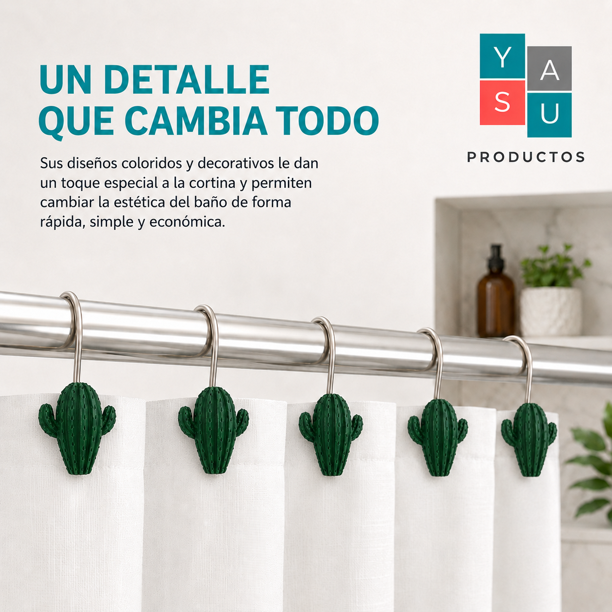 Beneficios ganchos cactus